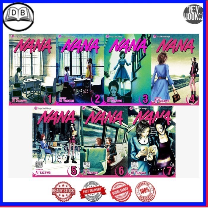 Manga Nana, by Ai Yazawa (21 book series)