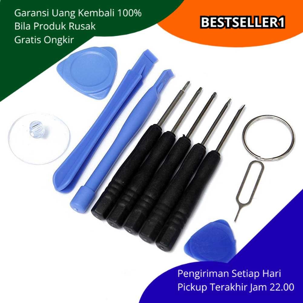 Repair Tools Set 11in1 Peralatan Reparasi Smartphone Obeng Presisi Mini Pick Segitiga Spudger Suctio