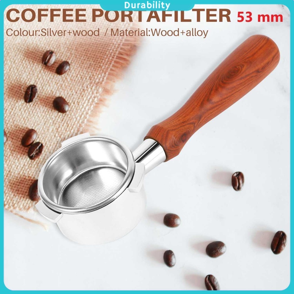 iCafilas Bottomless Naked Portafilter Delonghi Stainless Steel 53mm - NP52