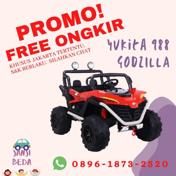 Yukita 988 Godzilla - Mainan Anak Maenan Mobil mobilan Aki