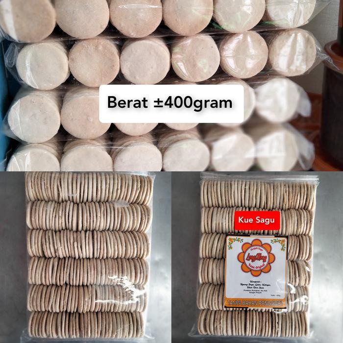 Kue Sagu / Keripik Sagu / Roti Sagu / Kue Kelapa / Oleh Oleh Pontianak