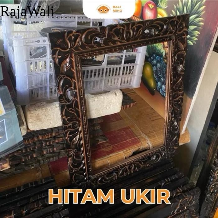 Bingkai Frame Ukir 12 R 30 x 40 cm - Bingkai ukir Kayu  - Frame Ukir 12 R - Bingkai Foto Bali - Bing