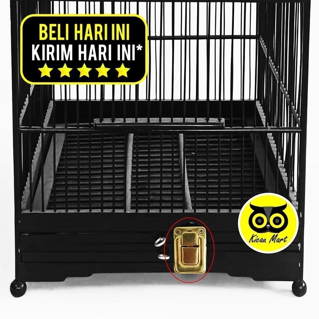 KICAU MART Kunci Sangkar Kotak Box Eco Kunci Laci Koper Box Kunci Tebok Sangkar Kandang Burung Kacer