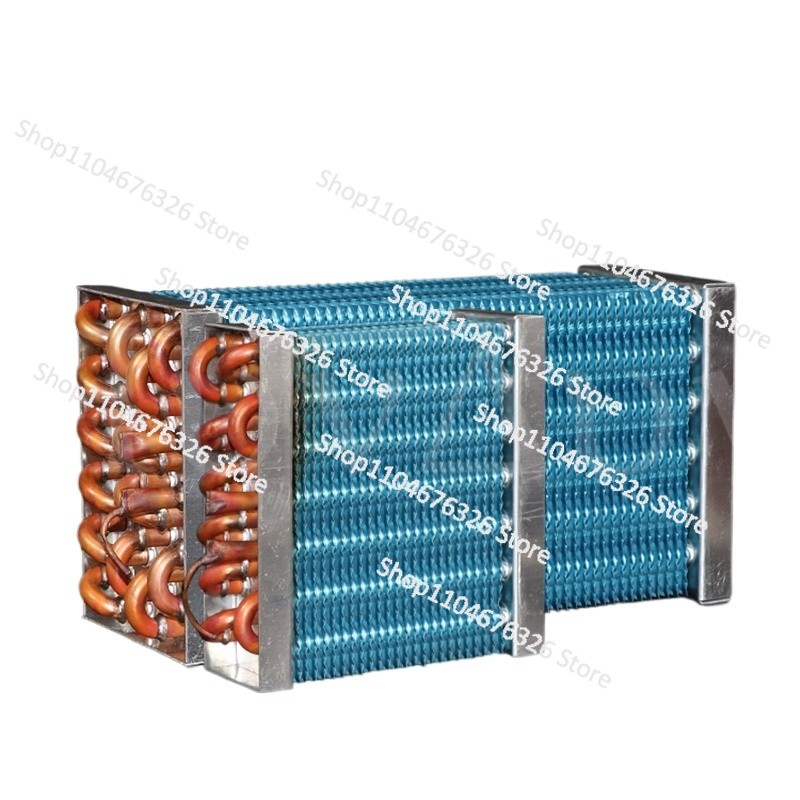 Evaporator Condenser Air-cooled Water-cooled Refrigeration Ice-making Aluminum Plate Chiller Freezer
