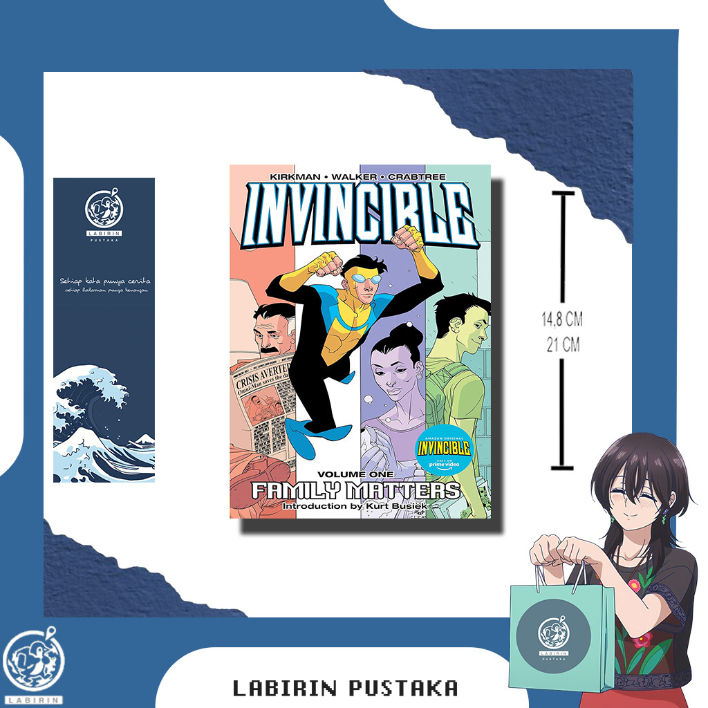 Book Komik/Manga Comic The Invincible Book 25 series | Bahasa Inggris (English Book) -