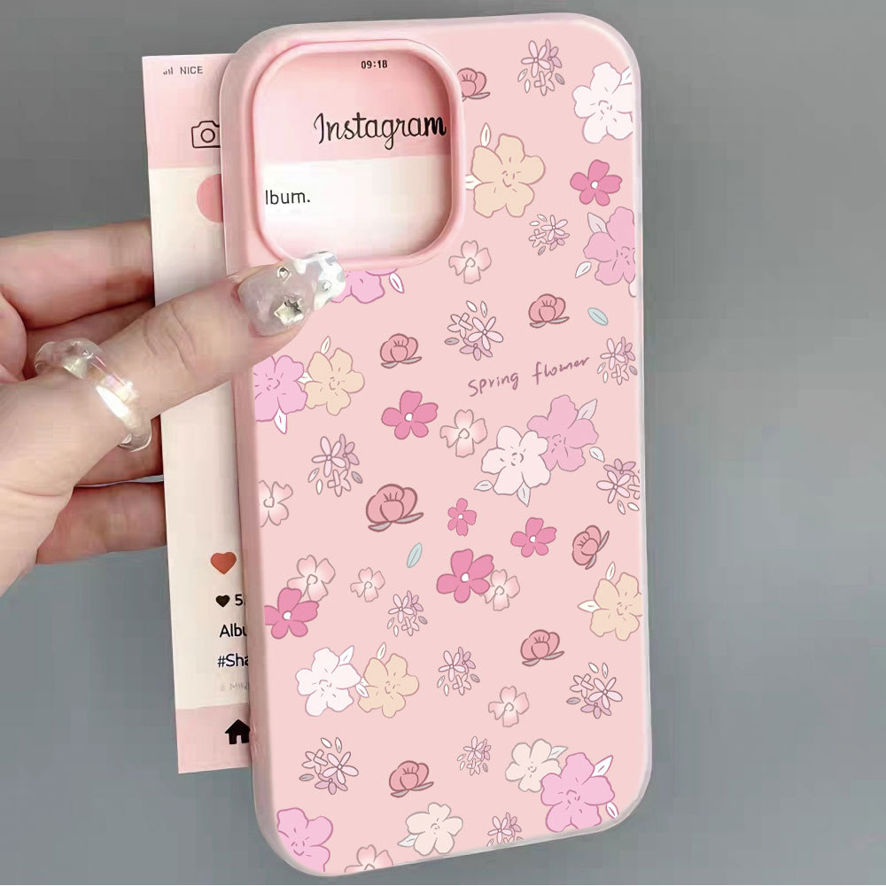 Spring Cherry Blossom Floral Pattern Phone Case 2 in1 Case For Samsung A17 A07 A26 A06 A16 A55 5G A3
