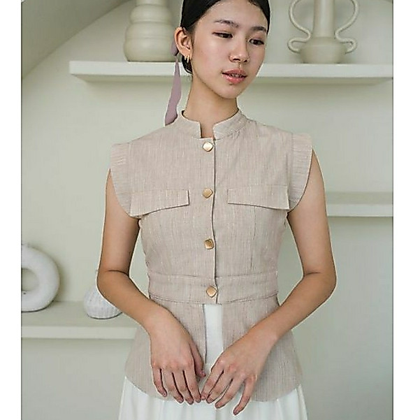 HERREN - Gianna Top - Atasan Baju Wanita Premium - Top Sincia / Atasan Sincia / Cheongsam Modern