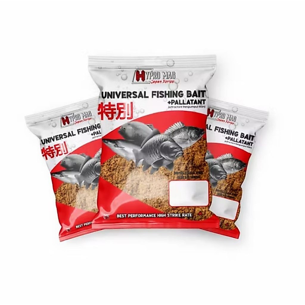 PELET UNIVERSAL HYPROMAG 250 GR UMPAN IKAN HYPROMAG