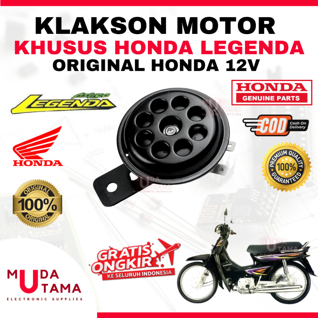 Klakson HONDA LEGENDA - ORIGINAL HONDA | Klakson Motor HONDA LEGENDA | Klakson LEGENDA Original | Kl