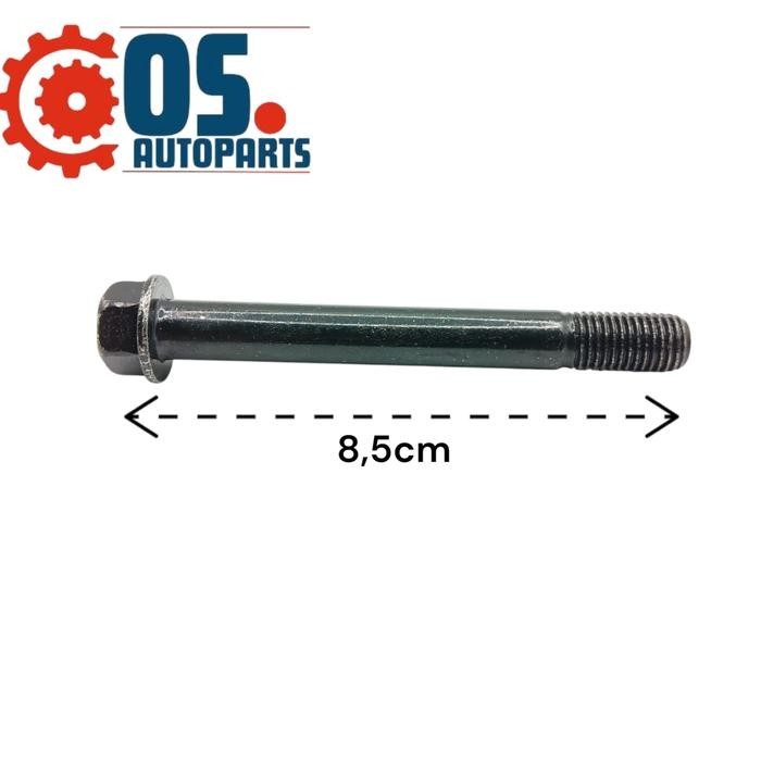 TERLARIS Baut 14 Panjang 8,5cm M10x85mm, Baut 14 Panjang 6,5cm M10x65mm, Baut 14 Panjang 6cm M10x60m