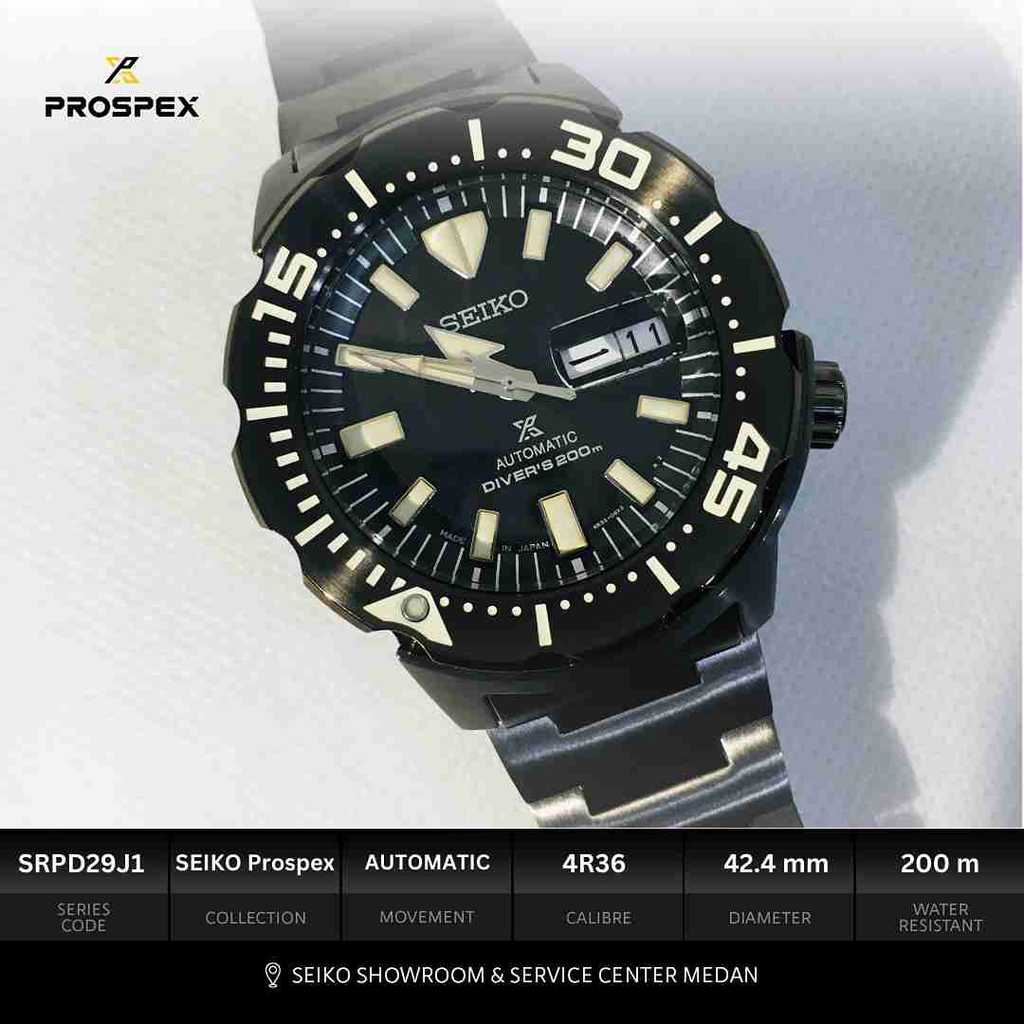SEIKO Showroom Medan - Seiko Prospex SRPD29J1 Monster Automatic