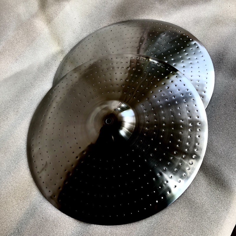 Cymbal HiHat 14 Inch Sepasang Cymbal Hi hat Stainless     Berkualitas