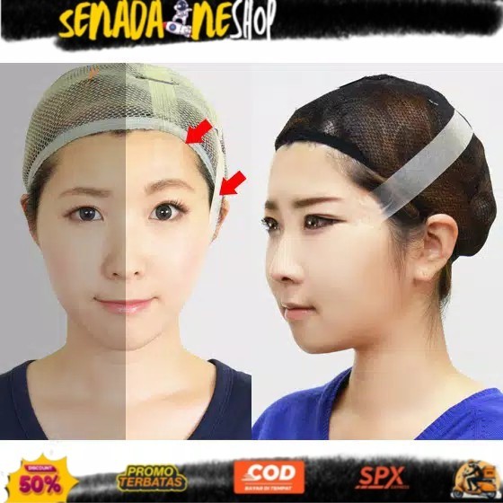 TRENDING BARU TBI Waterproof Face Tape Instant Tape V Line Cosplay Face Tape Role Play COSZY