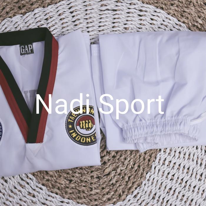 Baju Taekwondo Anak Dobok Taekwondo Anak Seragam Beladiri Taekwondo - 5