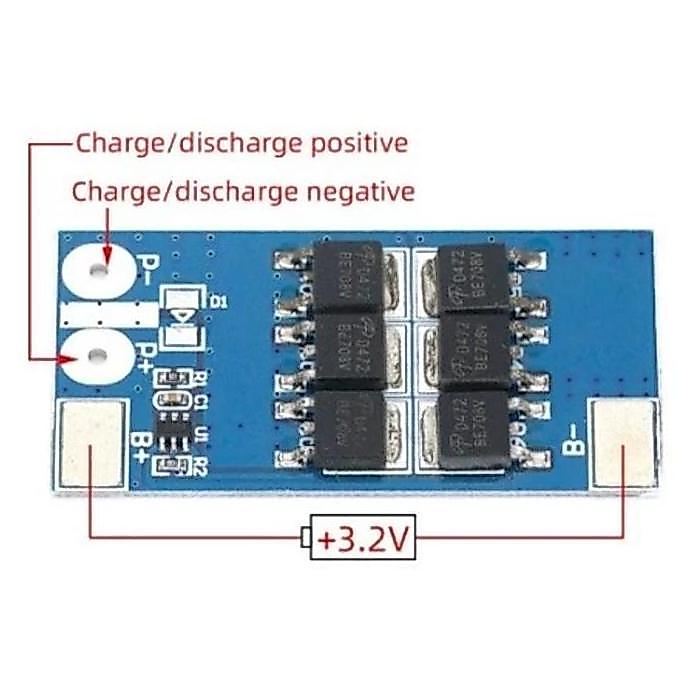BMS 1S LIFEPO4 3.2VOLT 25A TERBAIK