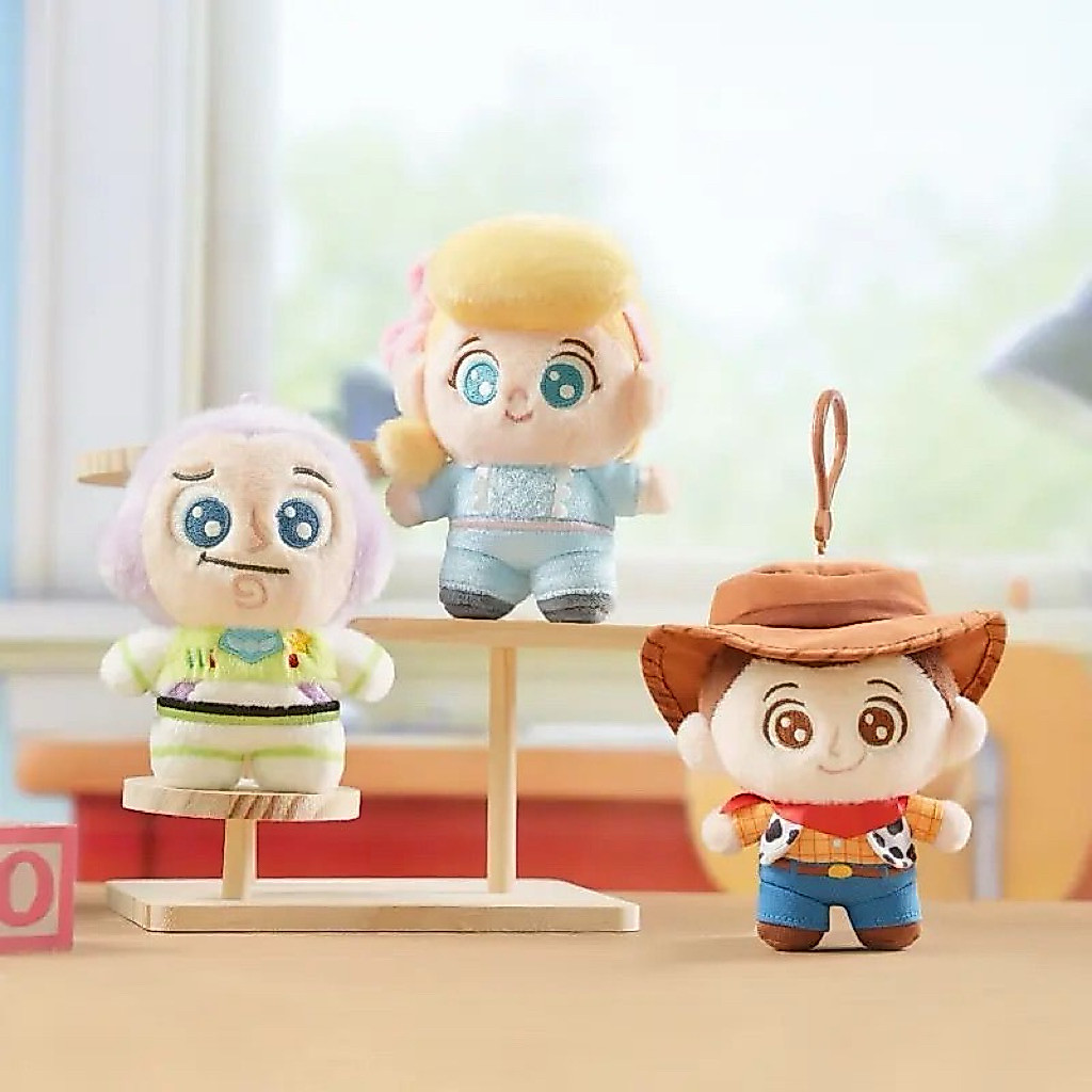 [PREORDER] Disney Toy Story – Woody, Buzz Lightyear, & Bo Peep Plush Keychain / Small Doll Original