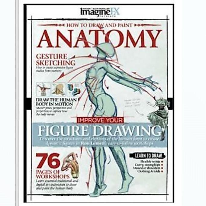 Buku ImagineFX How to Draw and Paint Anatomy vol. 2