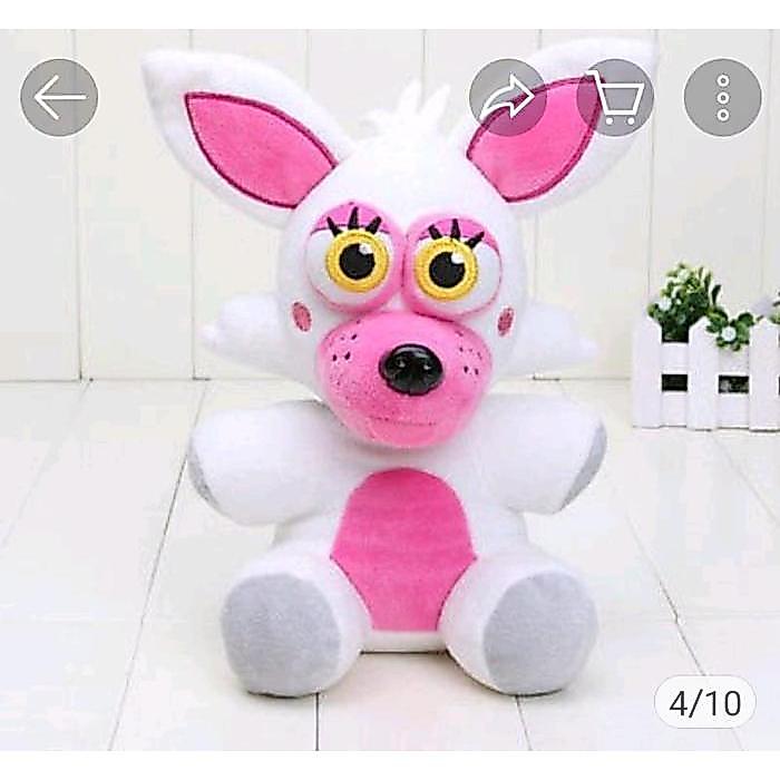 Boneka Fredys FNAF mainan FiveNight AT Fredy Scurity Breach - Putih