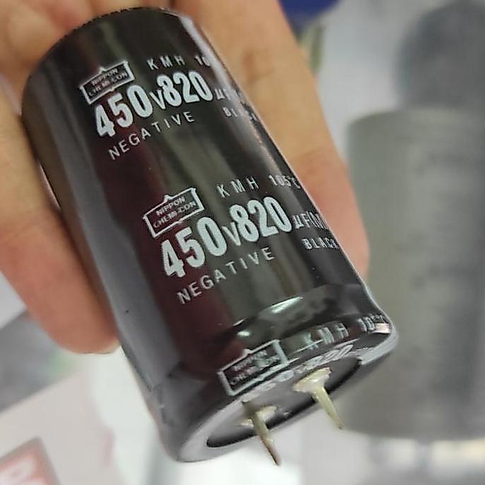 820UF 450V ELCO CAPACITOR 820 UF 450 V PREMIUM