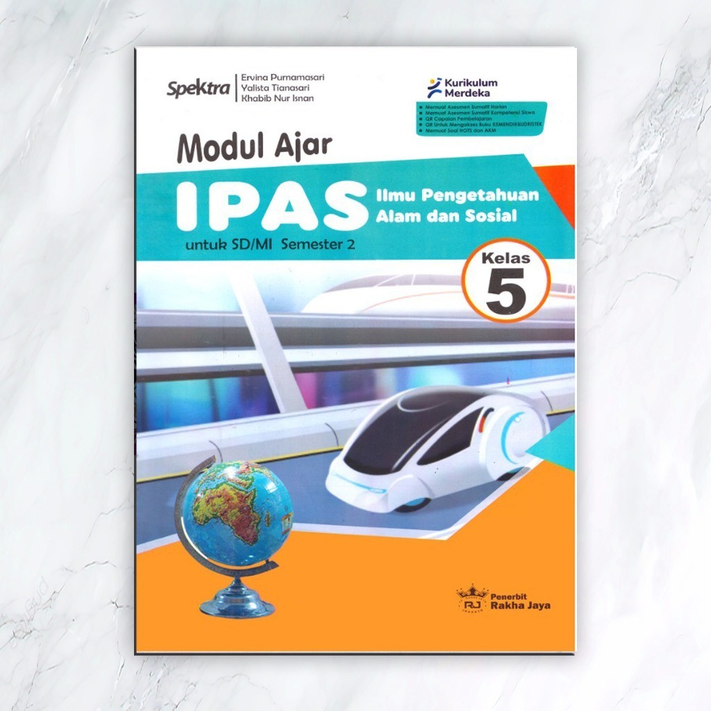 Buku Spektra Modul Ajar IPAS untuk SD/MI kelas 5 semester 2
