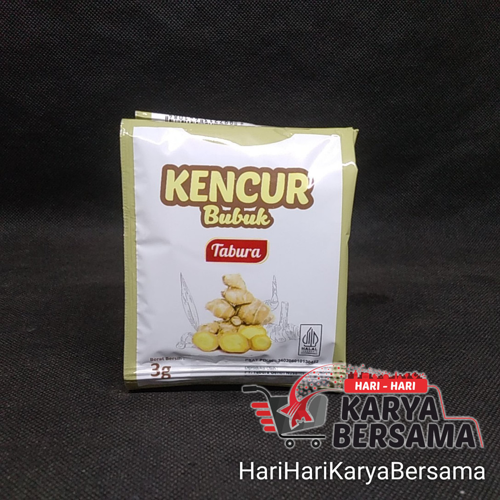 

BUMBU REMPAH REMPAH TABURA BUBUK KENCUR PACK 6'S X 3GR