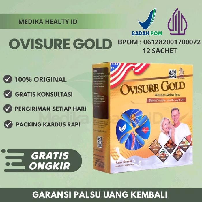 

PROMO Ovisure Gold Susu Vitamin Tulang Dan Nyeri Sendi Otot Terbaik BPOM