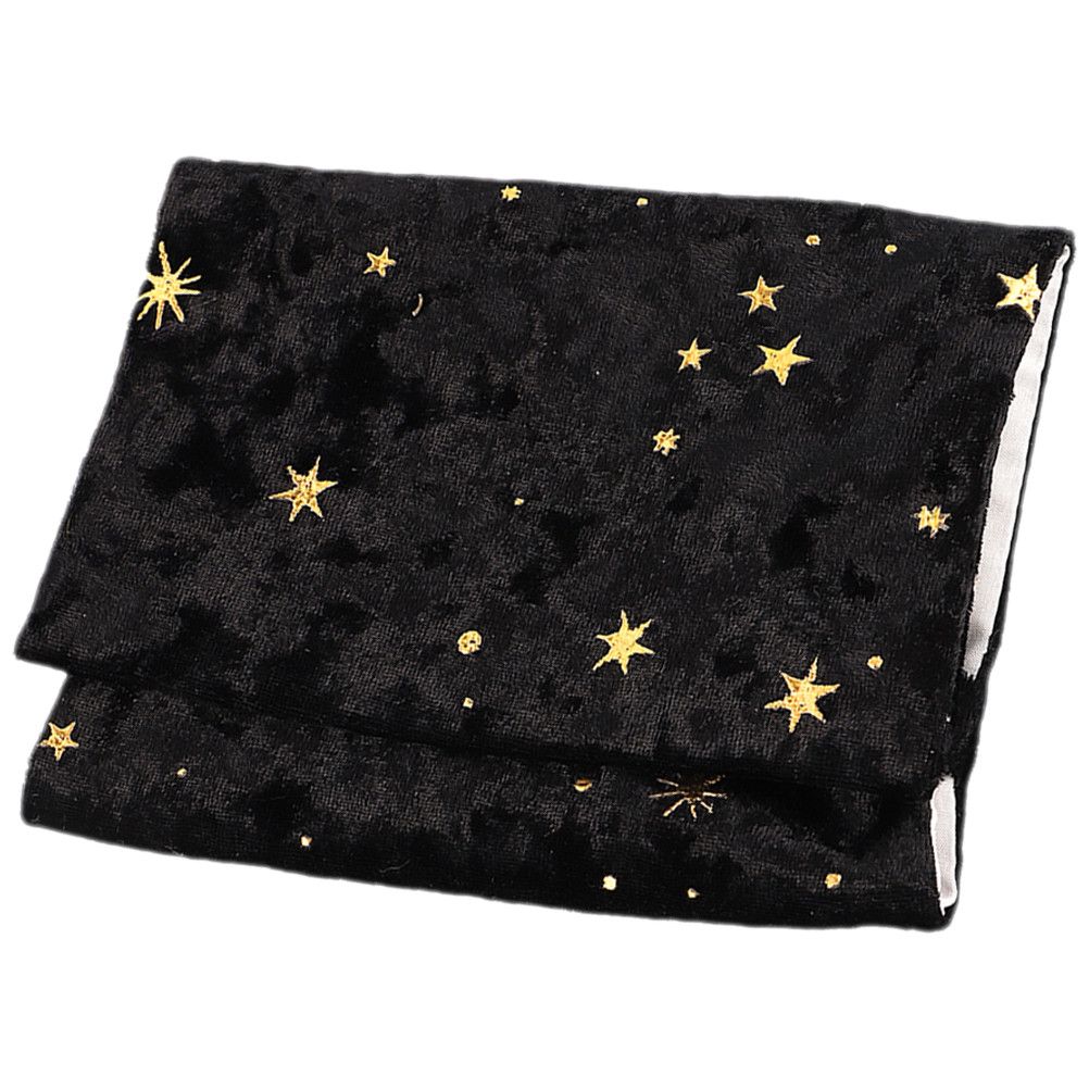 

Golden Embossed Velvet Book Cover Protector Reusable Book Sleeve Hardcover Covers Dust Jacket Notebooks Writing Pads