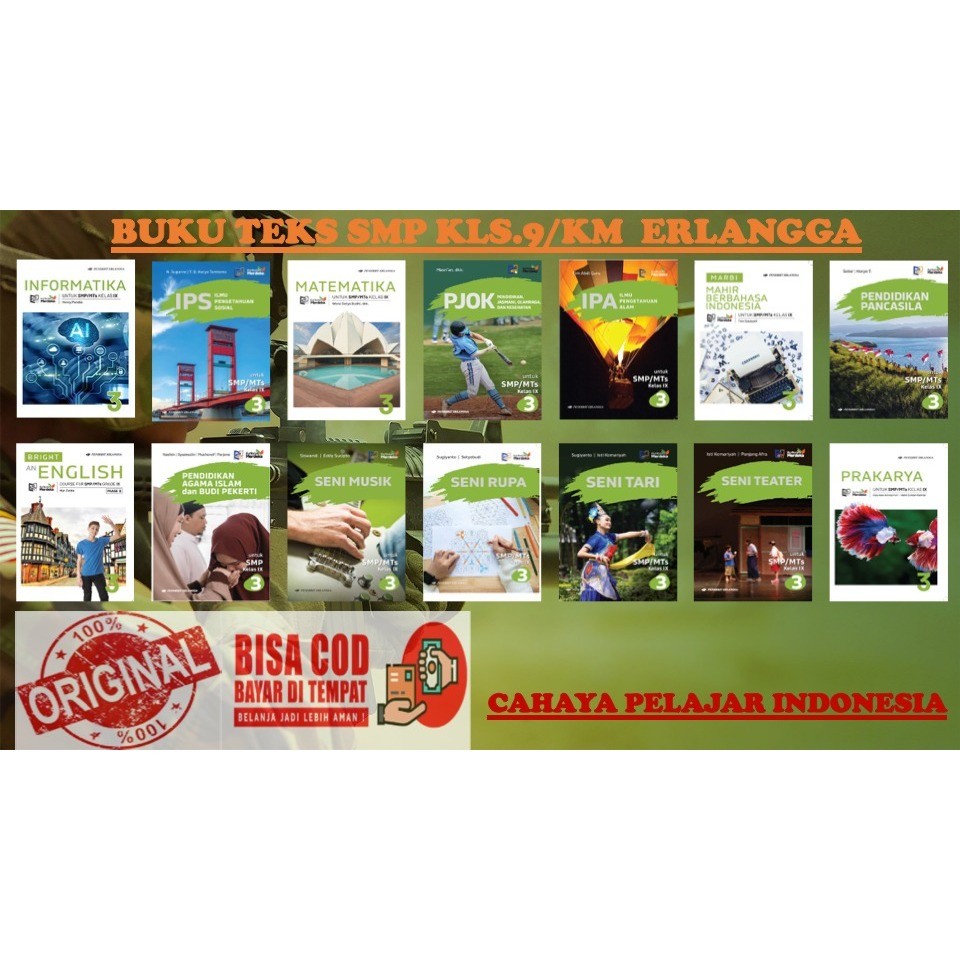 BUKU PAKET SMP KELAS.9/KM | Erlangga