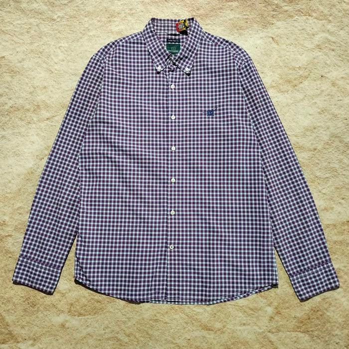 kemeja panjang pria formal HENRY COTTONS kemeja murah bagus casual size M