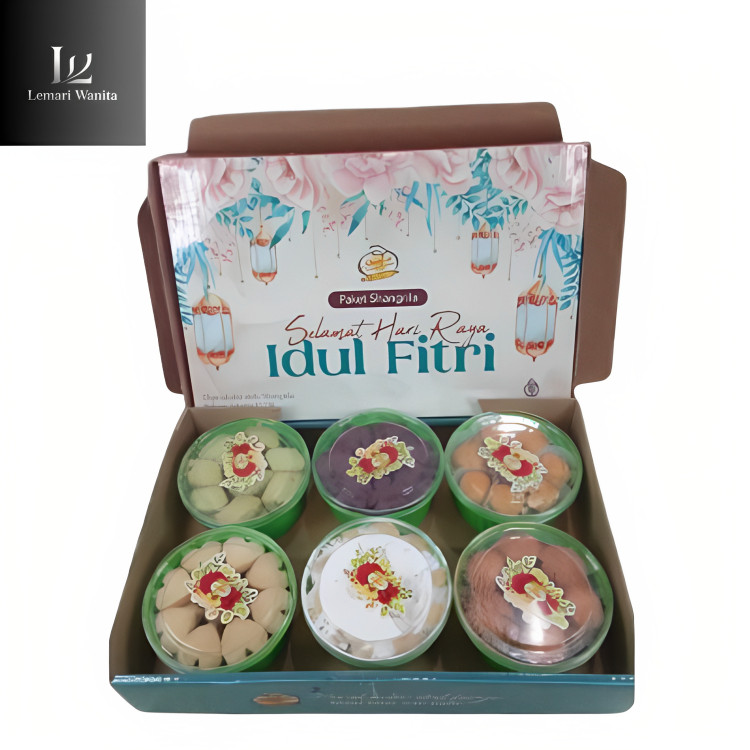 

Kue Kering Lebaran 2025 Paket Shangrila Bulat | Hantaran Kue Hari Raya Termurah