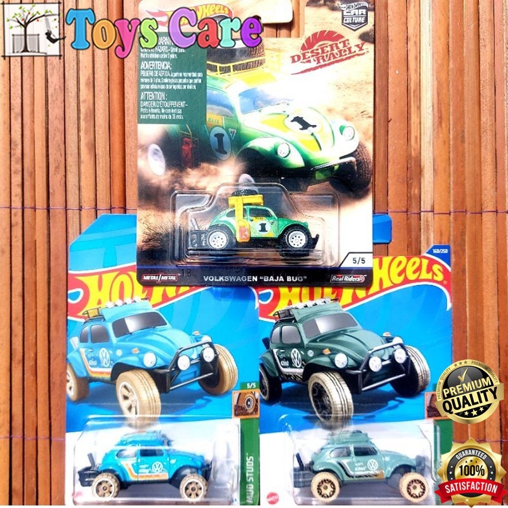 HOTWHEELS VW VOLKSWAGEN BAJA BUG MERAH BIRU HIJAU BIRU