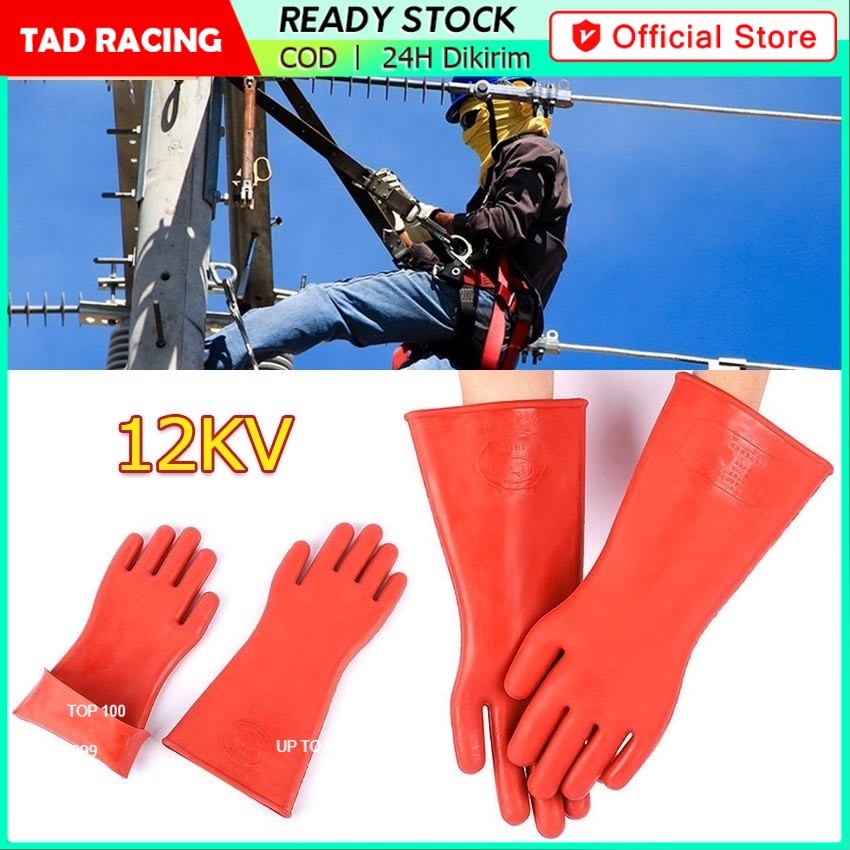 Sarung Tangan Listrik Anti Setrum 12KV