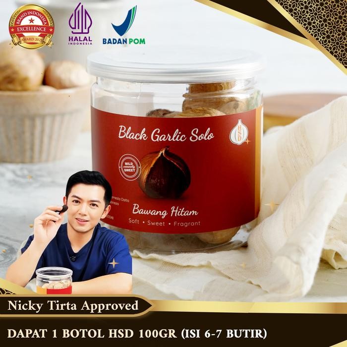 

Bawang Hitam HSD Premium Quality 100, 220, & 500 Gr - Herbal Spices - 100 GR A0209