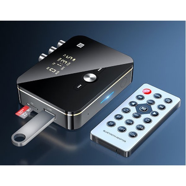 Audio NFC Bluetooth 5.0 Transmitter Adapter Coaxial AUX