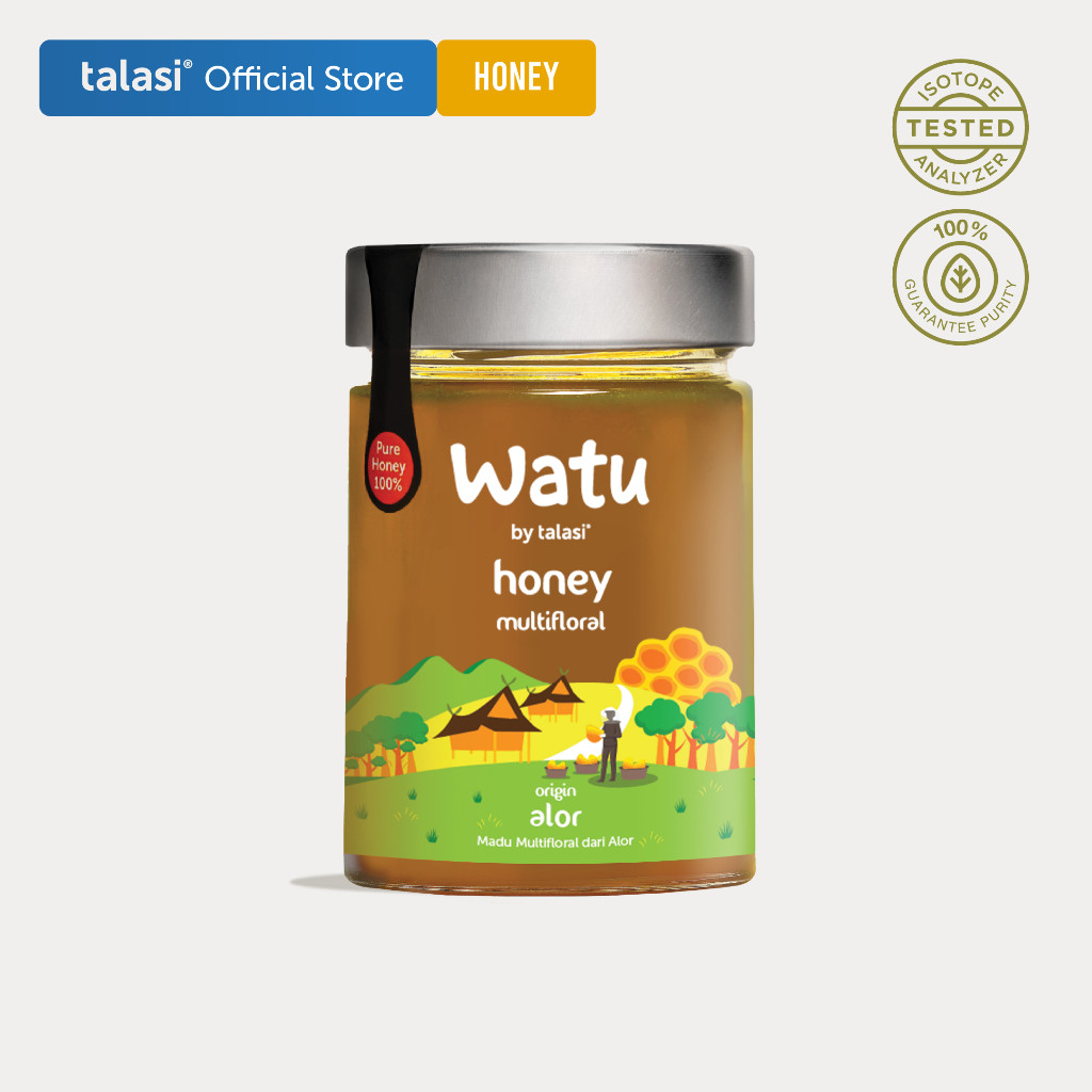 

Origin Alor 400gr, Talasi Watu Honey - Madu Murni