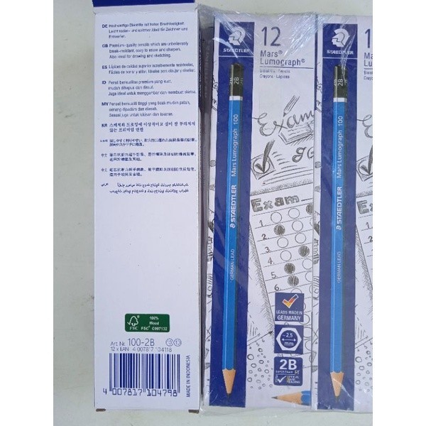 

Pensil 2B Staedtler 12 pcs