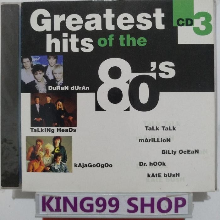 CD GREATEST HITS OF THE 80'S 2. spandau ballet blondie gazebo culture club the firm the flying picke