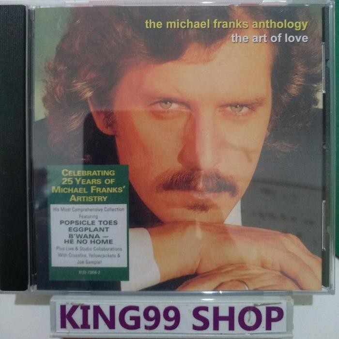 CD MICHAEL FRANKS - ANTHOLOGY the art of love (2CD set). al jarreau lou rawls brenda russell joe sam