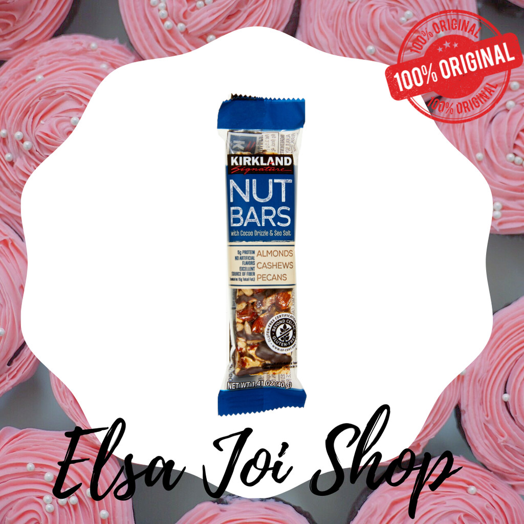 

Kirkland Signature Nut Bars With Cocoa Drizzle & Sea Salt - 40 Gr