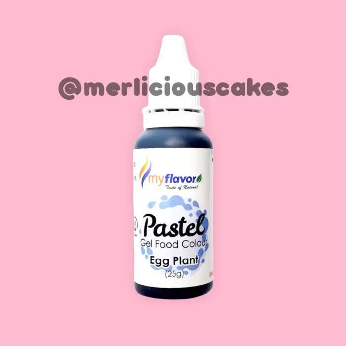 

Egg Plant Pastel Gel My Flavor Food Color Food Colour Pewarna Makanan