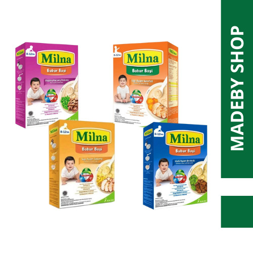 MILNA BUBUR BAYI 8-12 BULAN 120GR