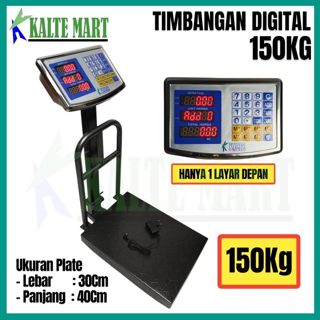 Timbangan Duduk Digital 150kg Timbangan Digital 150kg Timbangan Barang 150kg