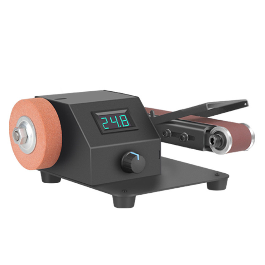 Machinegard Mesin Amplas Duduk Belt Disc Sander Grinder Mini Electric