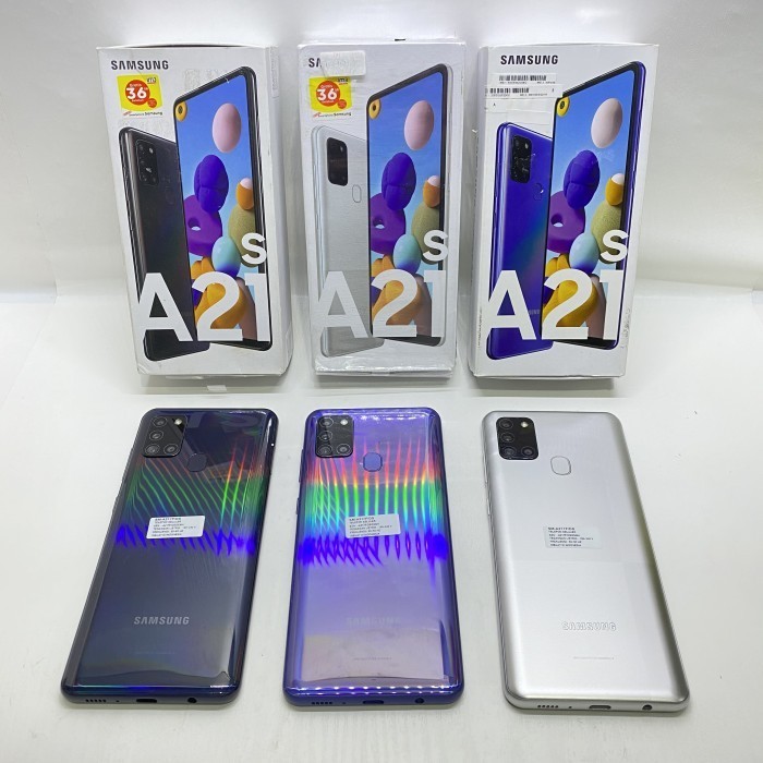 Samsung A21S Ram 3/32GB | Ram 6/64GB | Ram 6/128GB Second Resmi