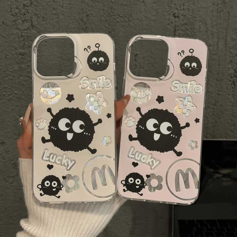 Bola batubara hitam Untuk Case iPhone 13 12 case iphone 11 pro max 12 14 15 Casing hp iphone 11 ip 1