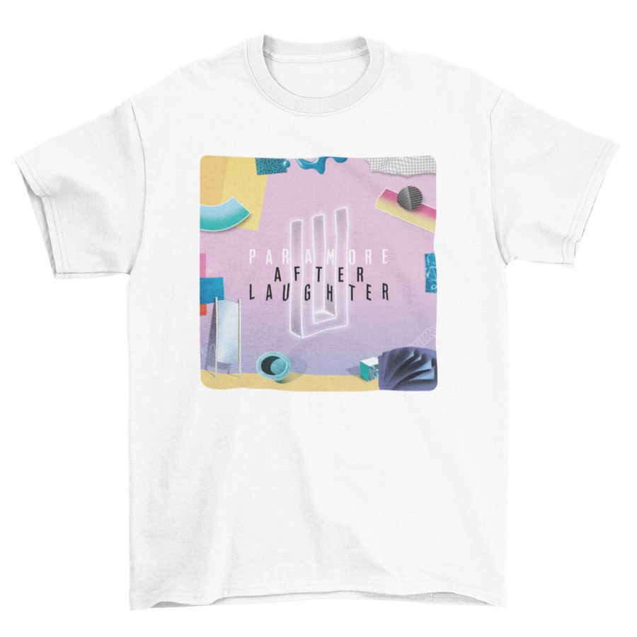 Kaos Band Pria Custom Paramore - After Laughter