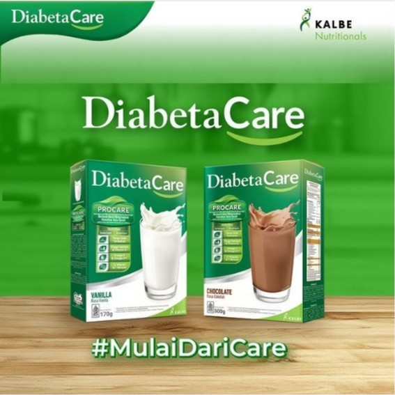 

NEW SUSU DIABETACARE MILK 500gr VANILA / COKLAT Diabeta Care untuk menjaga kadar gula darah
