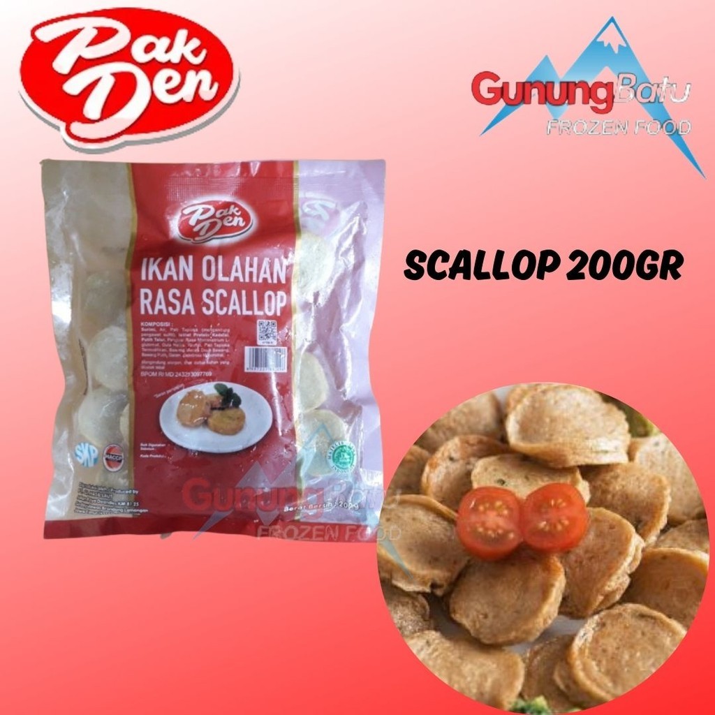 

PAK DEN IKAN OLAHAN RASA SCALLOP 200GR