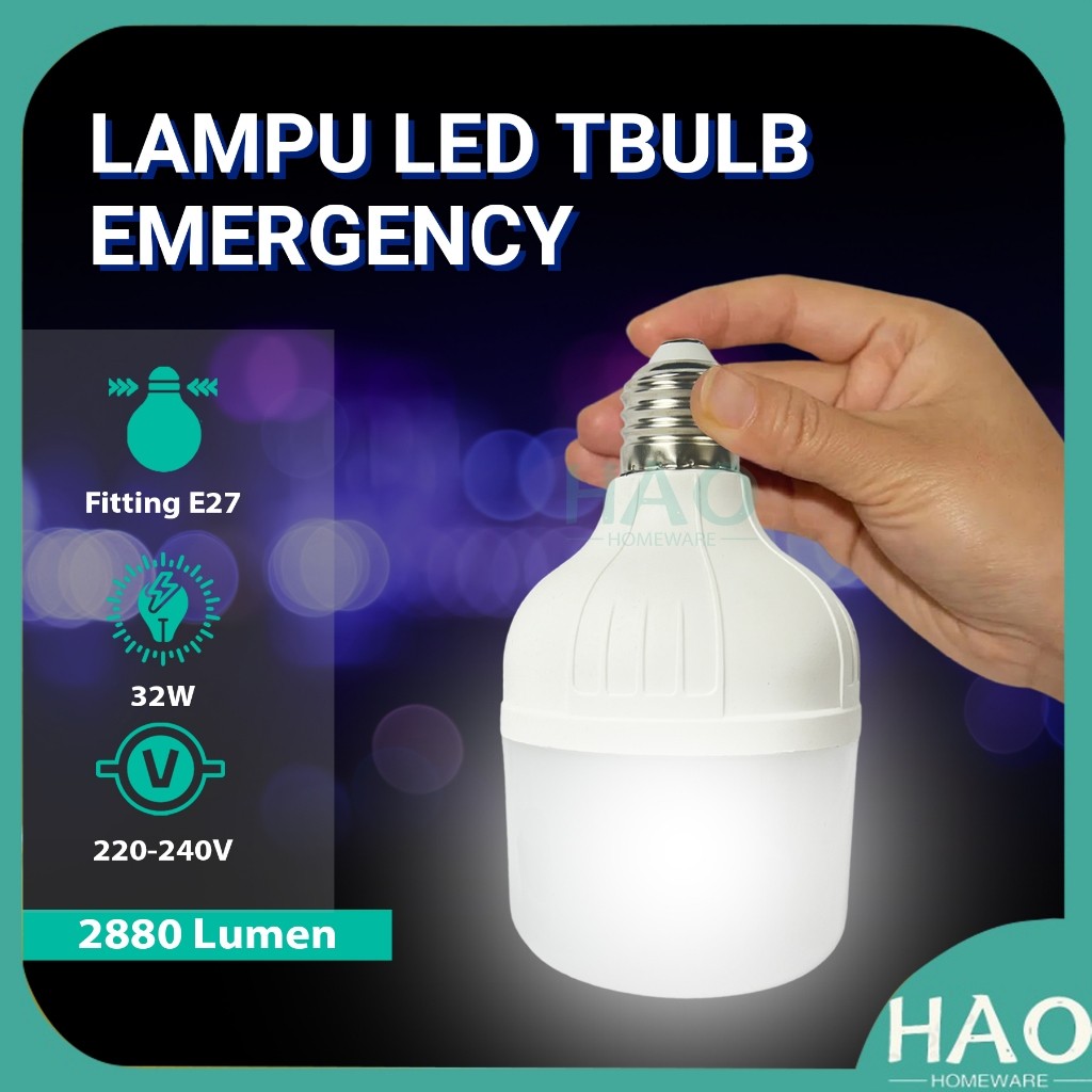 Lampu LED Jumbo 32Watt / Lampu LED Emergency 32W / Lampu Magic