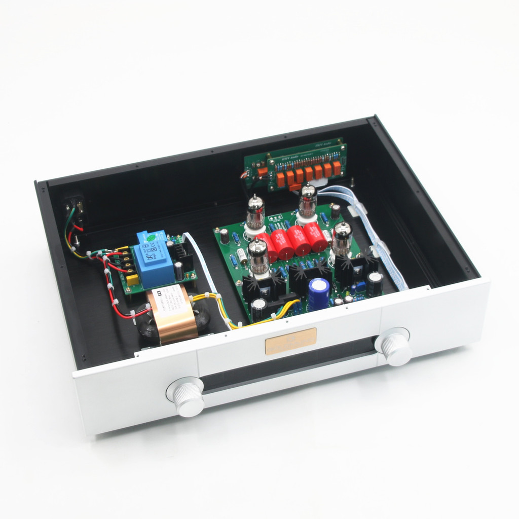 STR12A-Max Reference CARY SLP90 Circuit ECC82 Vacuum Tube Remote Control Preamplifier HiFi Audio 4 I